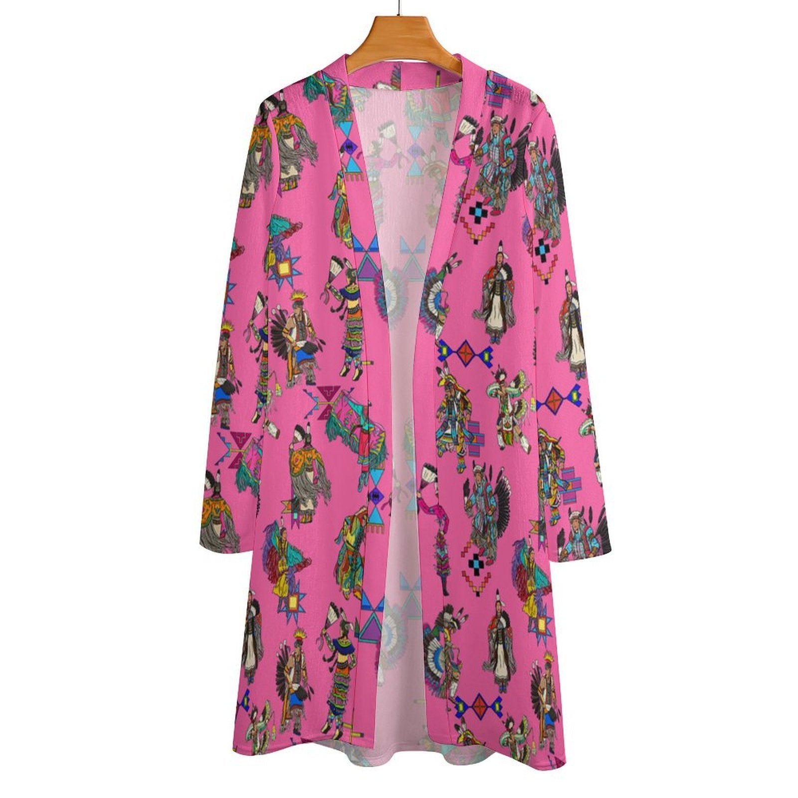 Grand Entry Dancer Pink Cardigan