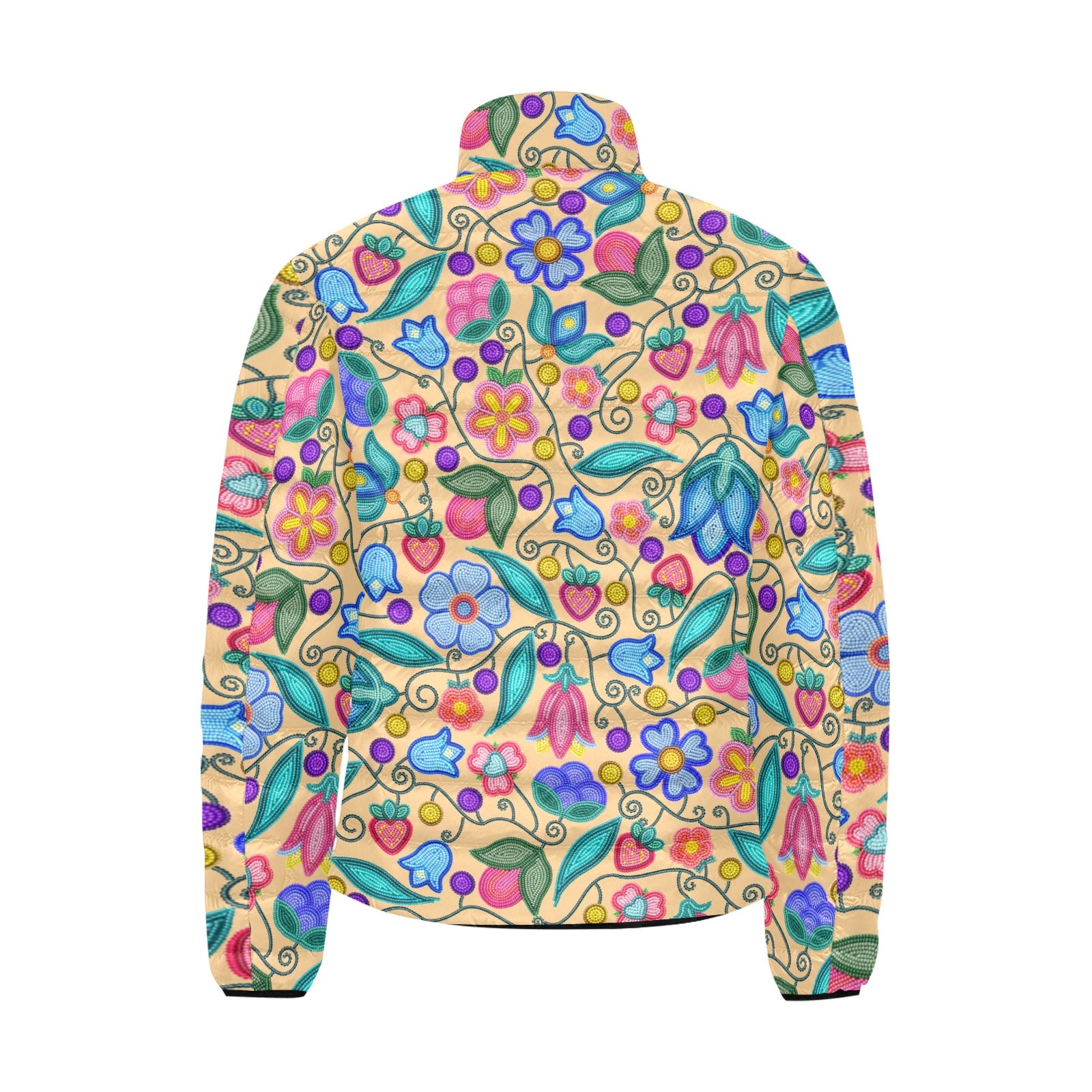 Sweet Offering Cream Men's Padded Jacket
