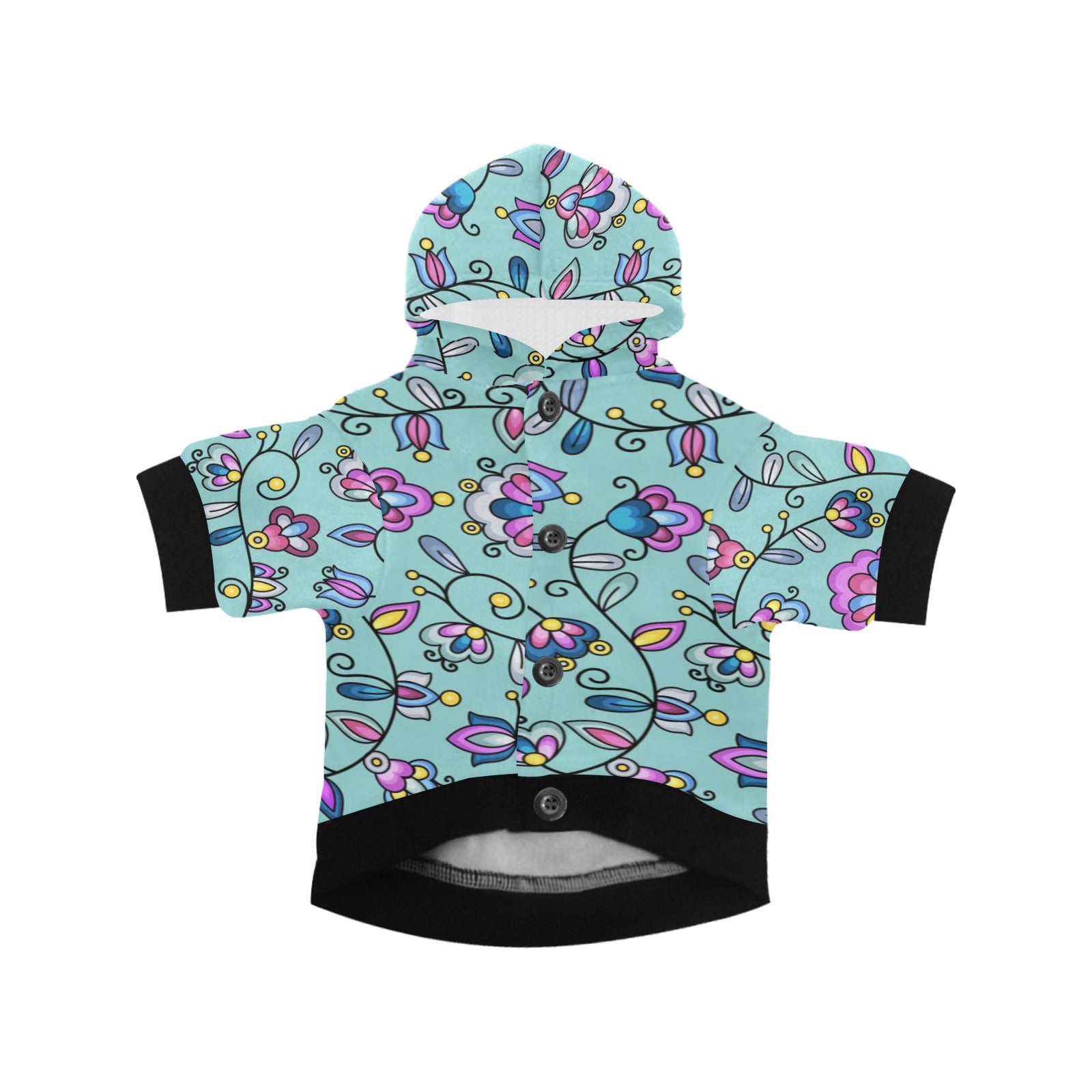 Autumn Bundle Blessing Turquoise Pet Dog Hoodie