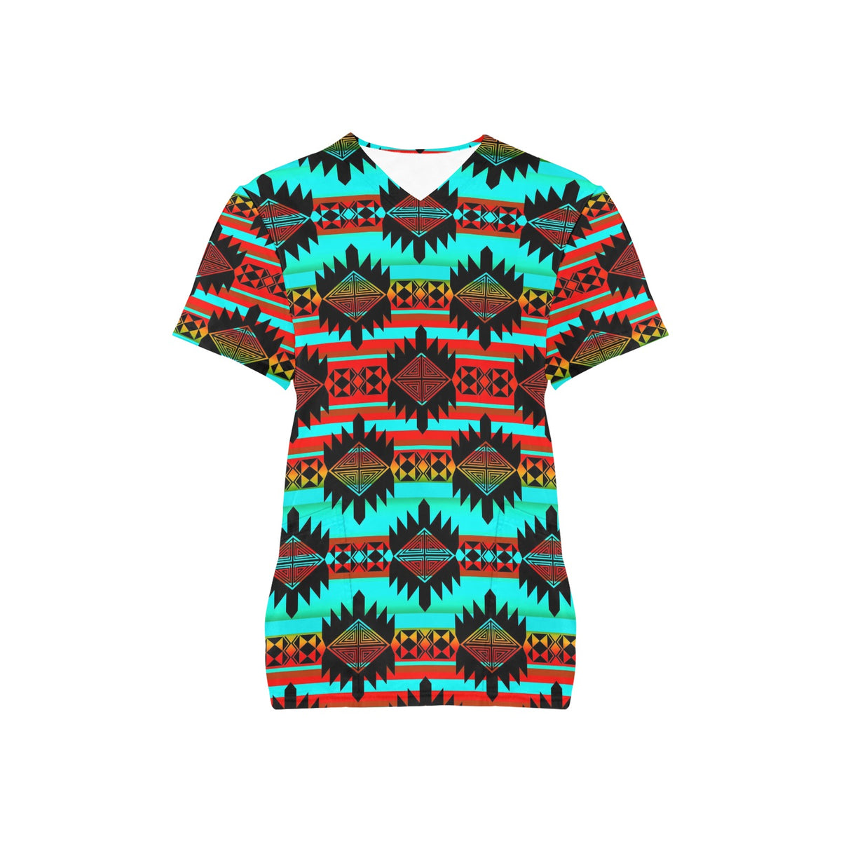 Okotoks Arrow Scrub Top