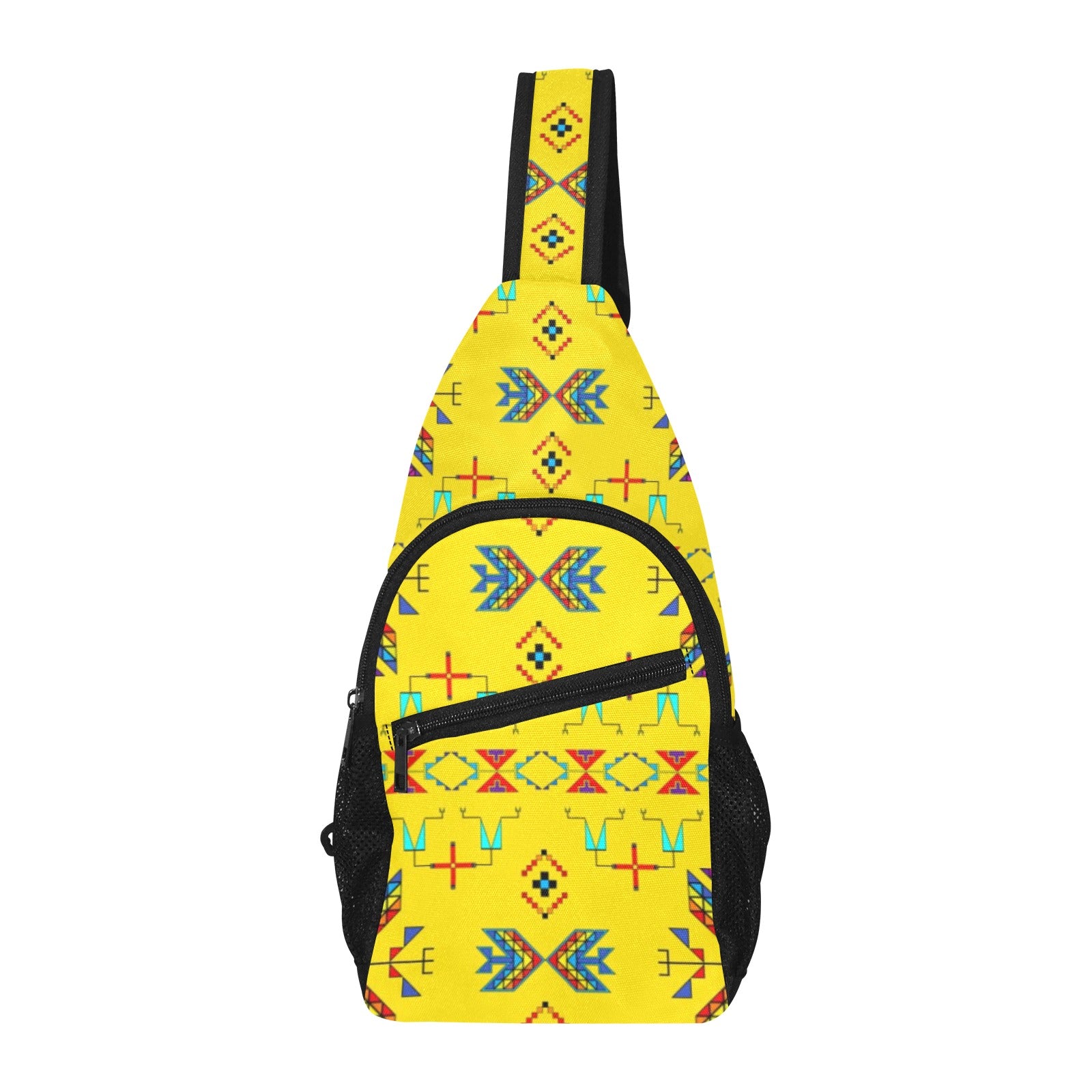 Rainy Chief Rainbow Yellow Chest Bag