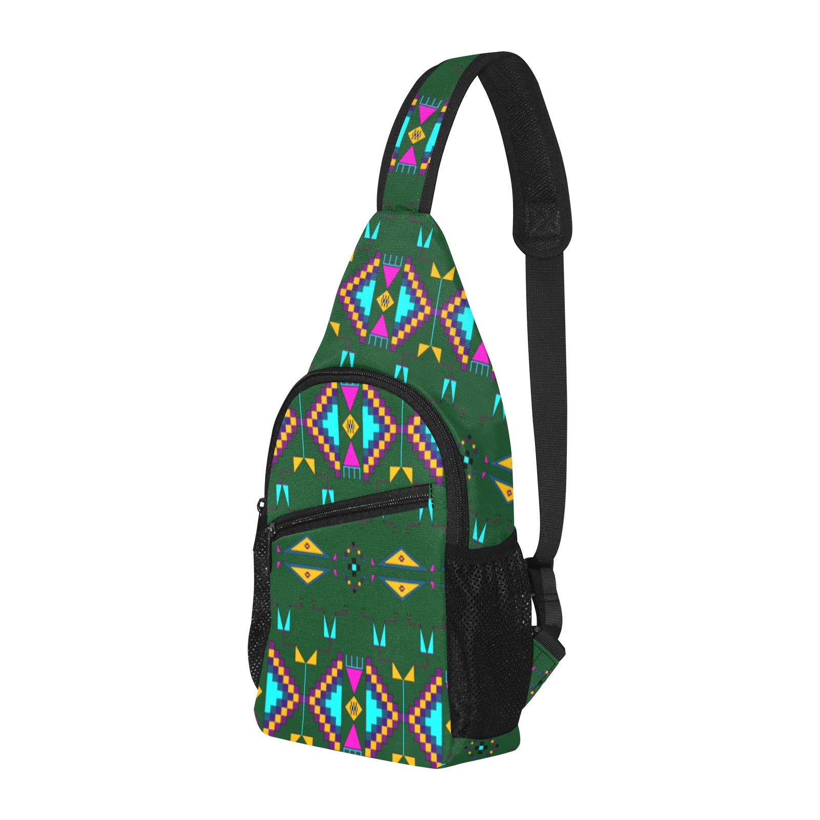 Rite of Passage Squash Leaf Chest Bag