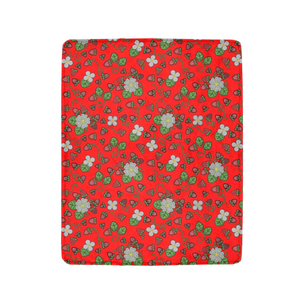 Strawberry Dreams Fire Ultra-Soft Micro Fleece Blanket 40"x50"