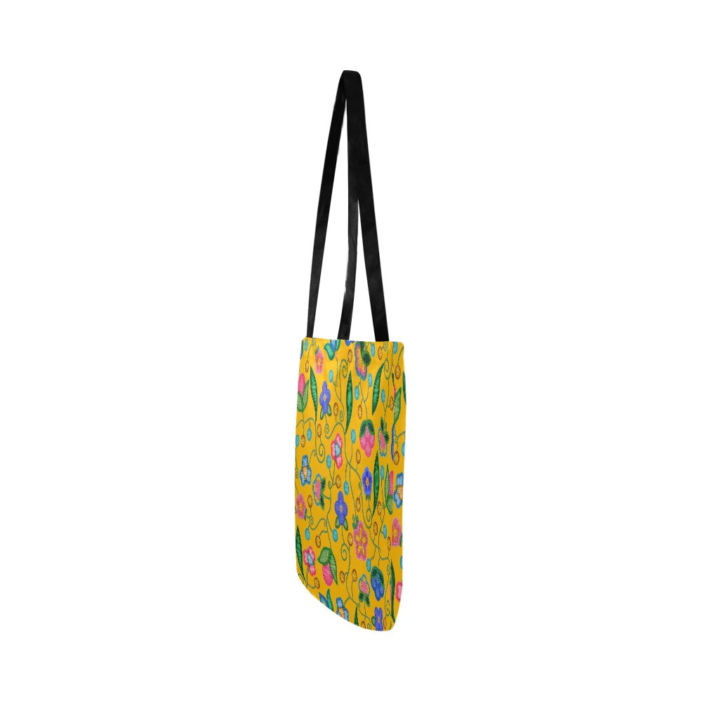 Skyberry Serenade Yellow Reusable Shopping Bag (Two sides)