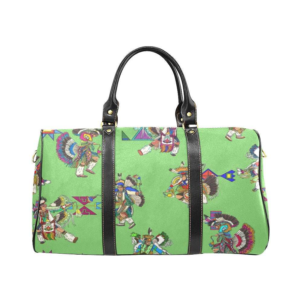 Men's Fancy Dancers Grass Waterproof Travel Bag/Small