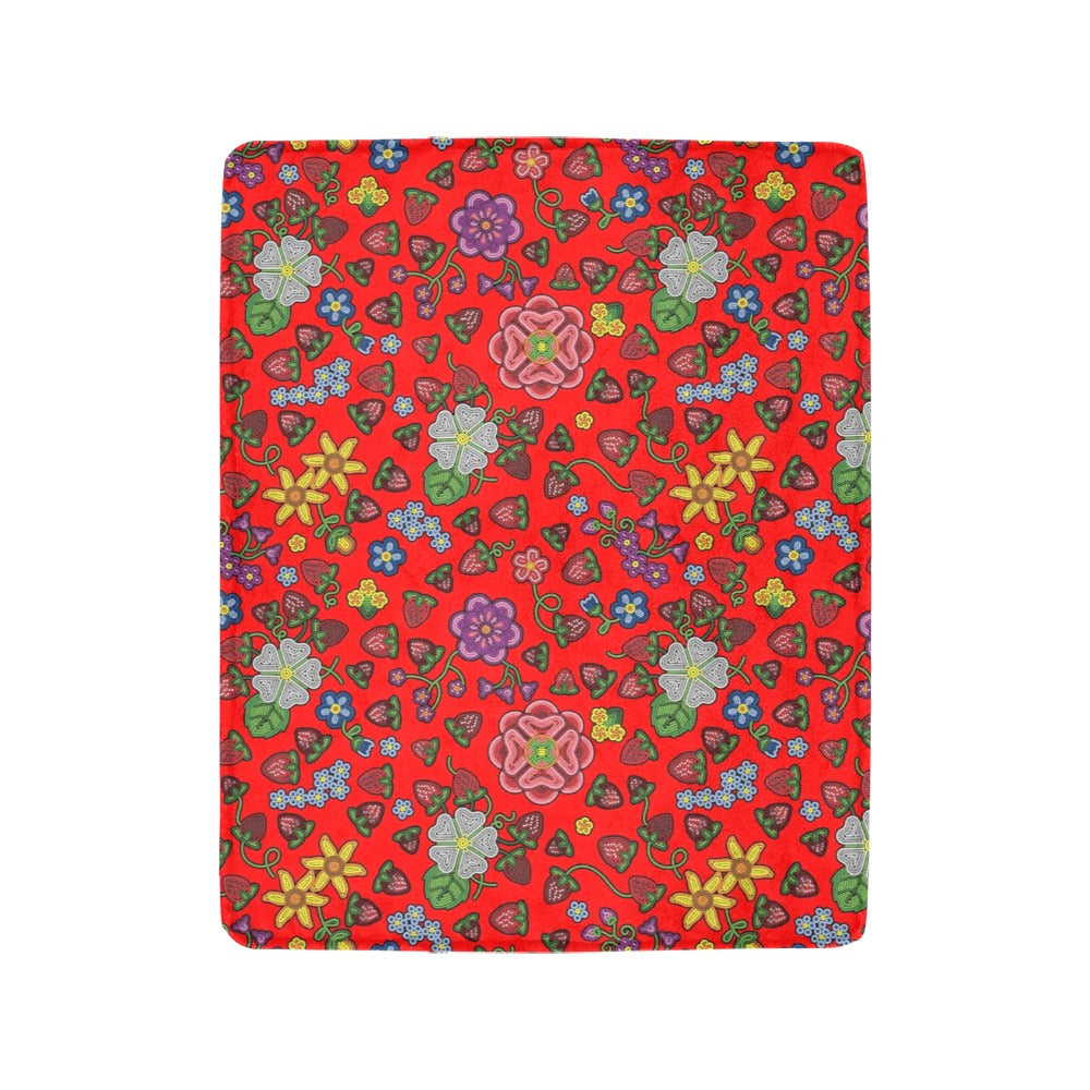 Berry Pop Fire Ultra-Soft Micro Fleece Blanket 40"x50"