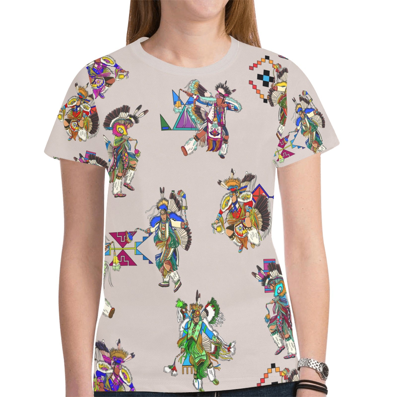 Men's Fancy Dancers Muslin T-shirt for Women