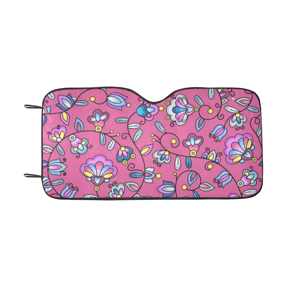 Autumn Bundle Blessing Pink Car Sun Shade 55"x30"