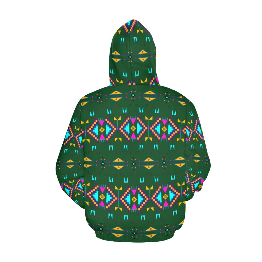 Rite of Passage Squash Leaf Hoodie for Women (USA Size)