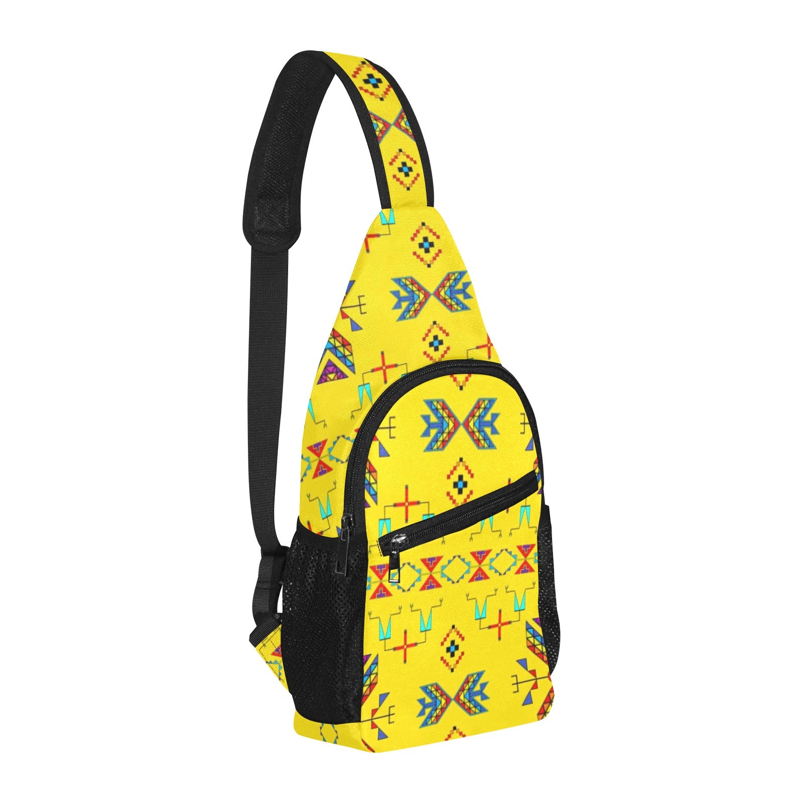 Rainy Chief Rainbow Yellow Chest Bag
