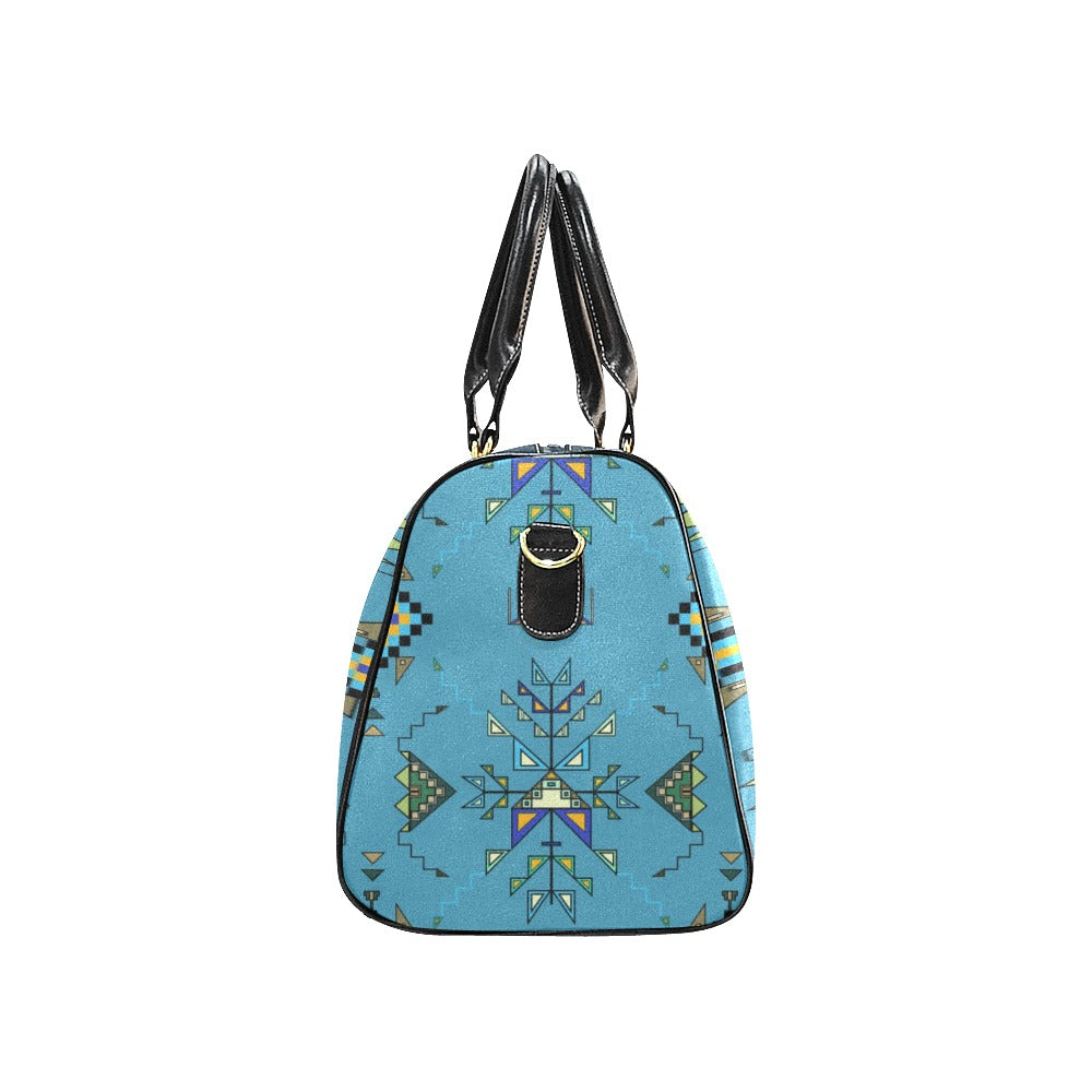 Bear Shield Blue Waterproof Travel Bag/Small