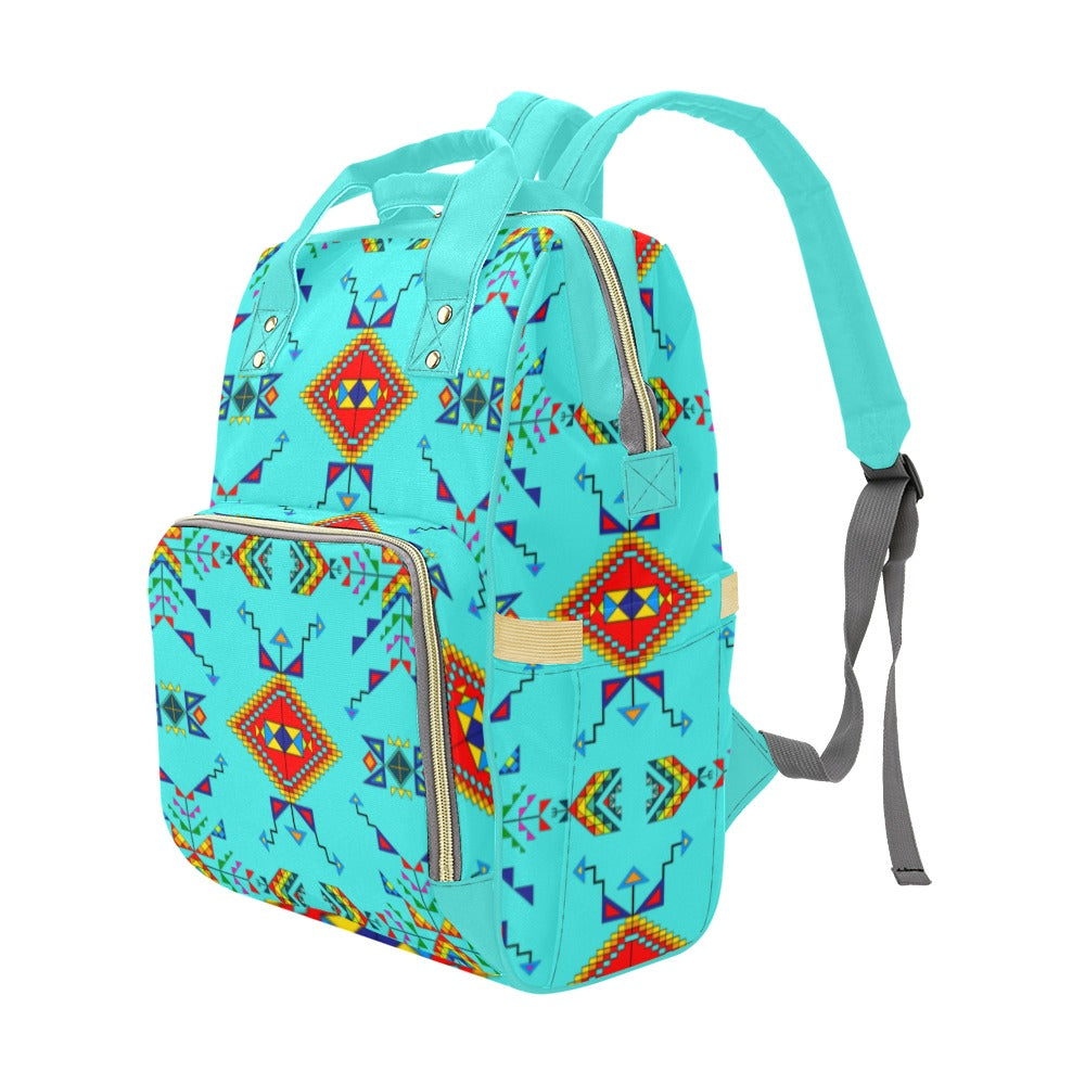 Buffalo Jump Turquoise Multi-Function Diaper Backpack/Diaper Bag