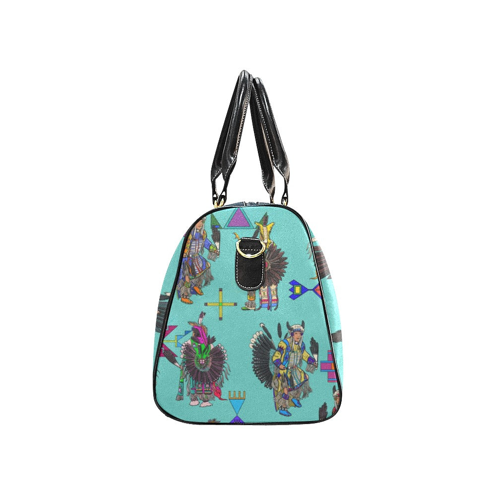 Men's Tradish Dancers Eggshell Blue Waterproof Travel Bag/Small