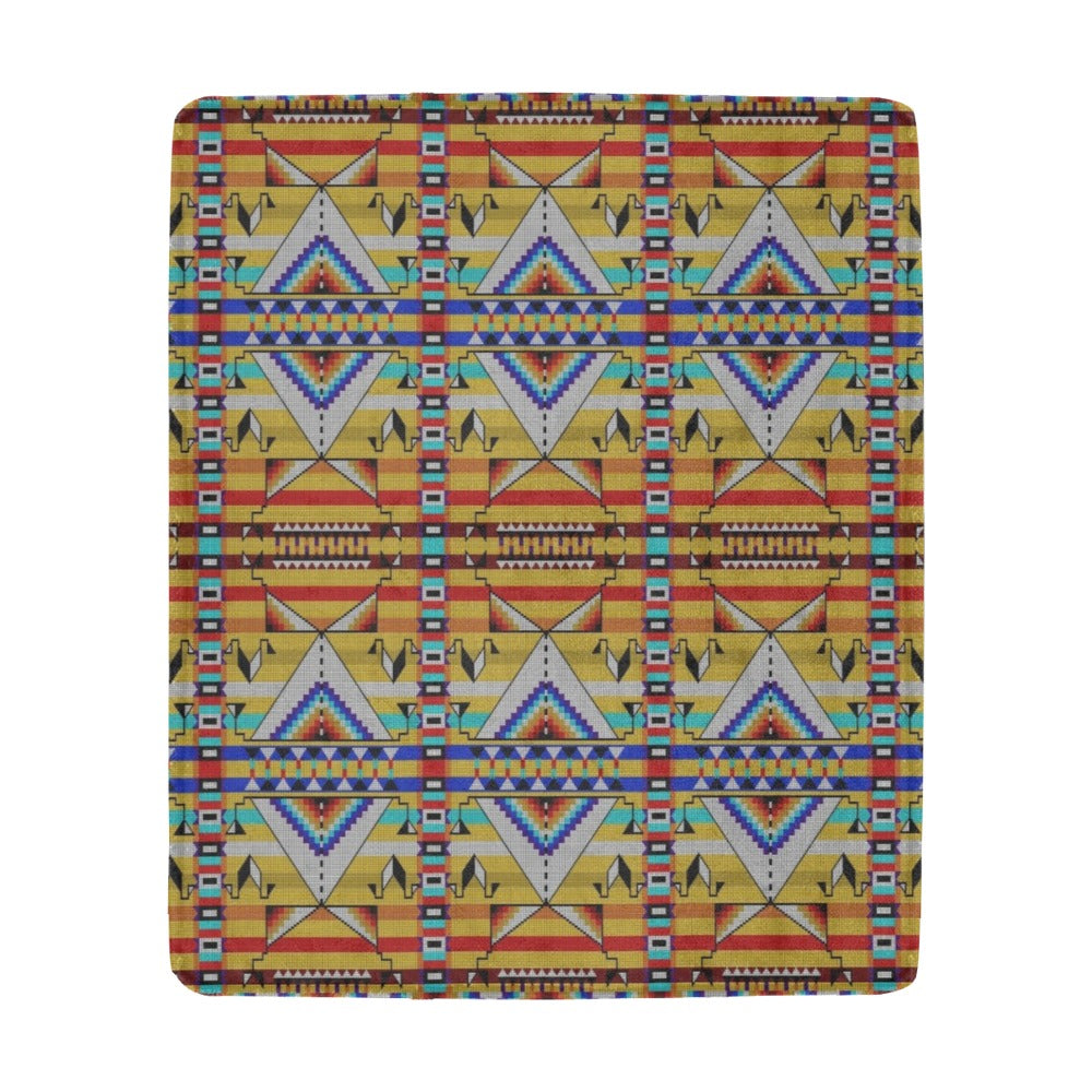 Medicine Blessing Yellow Ultra-Soft Micro Fleece Blanket 50"x60"
