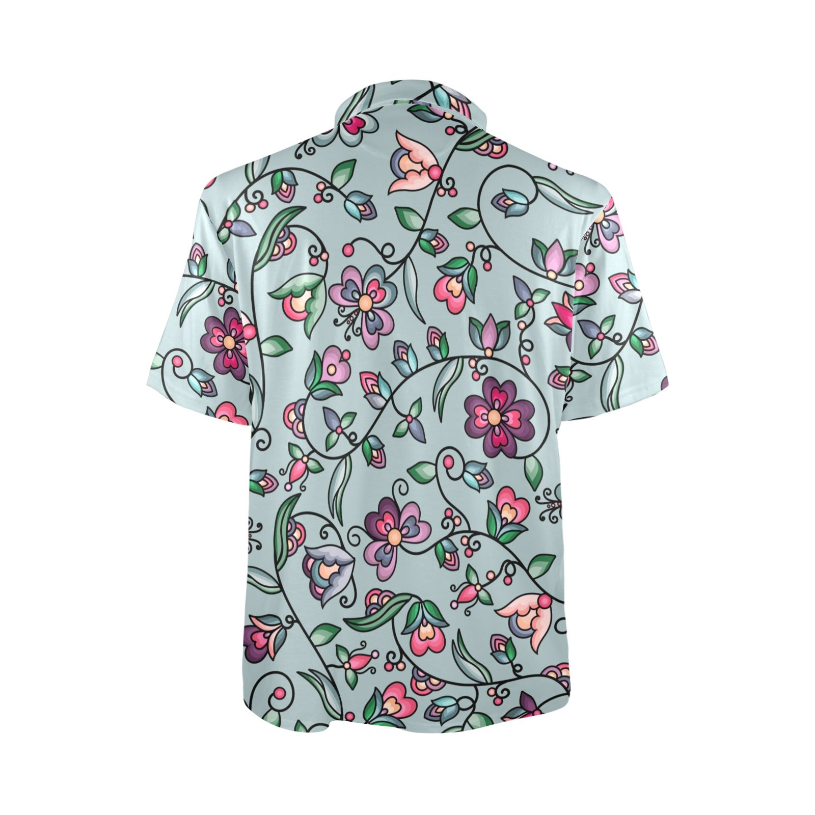 Amber Evening Garland Turquoise Polo Shirt