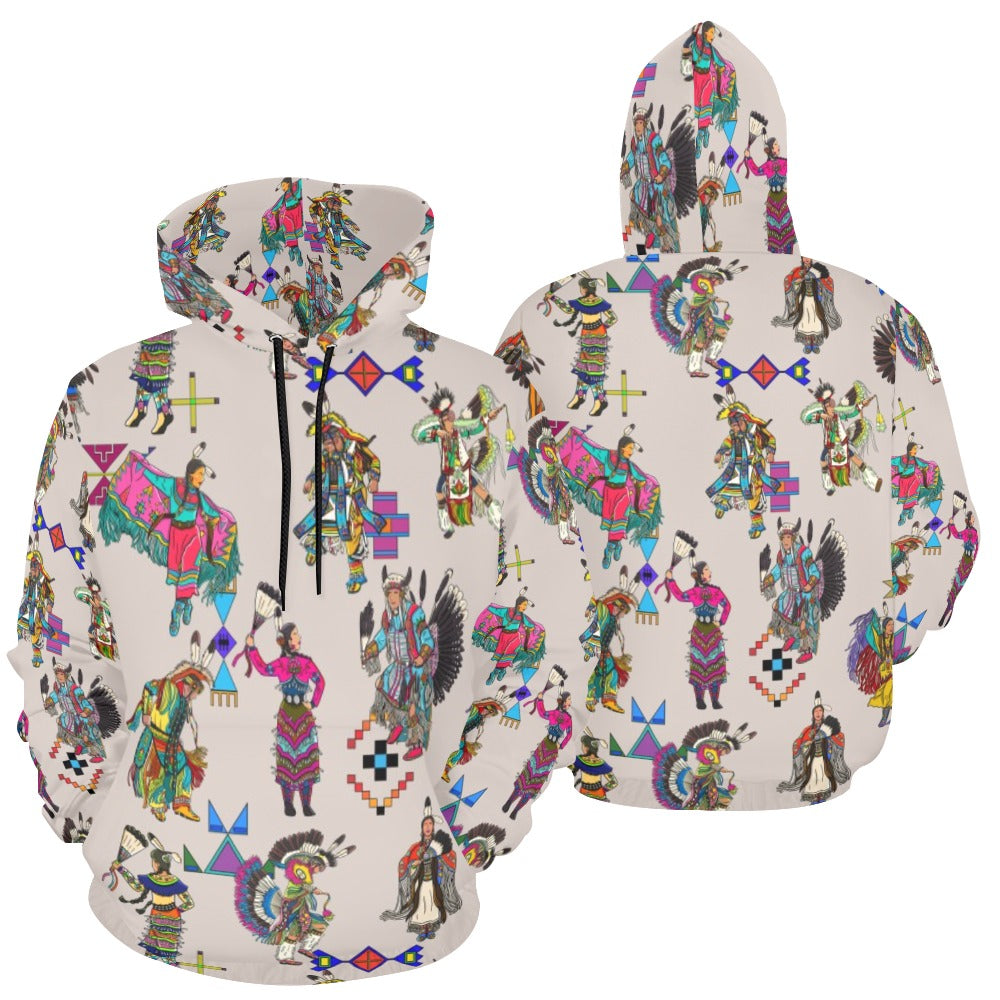 Grand Entry Dancers Muslin Hoodie for Men (USA Size)