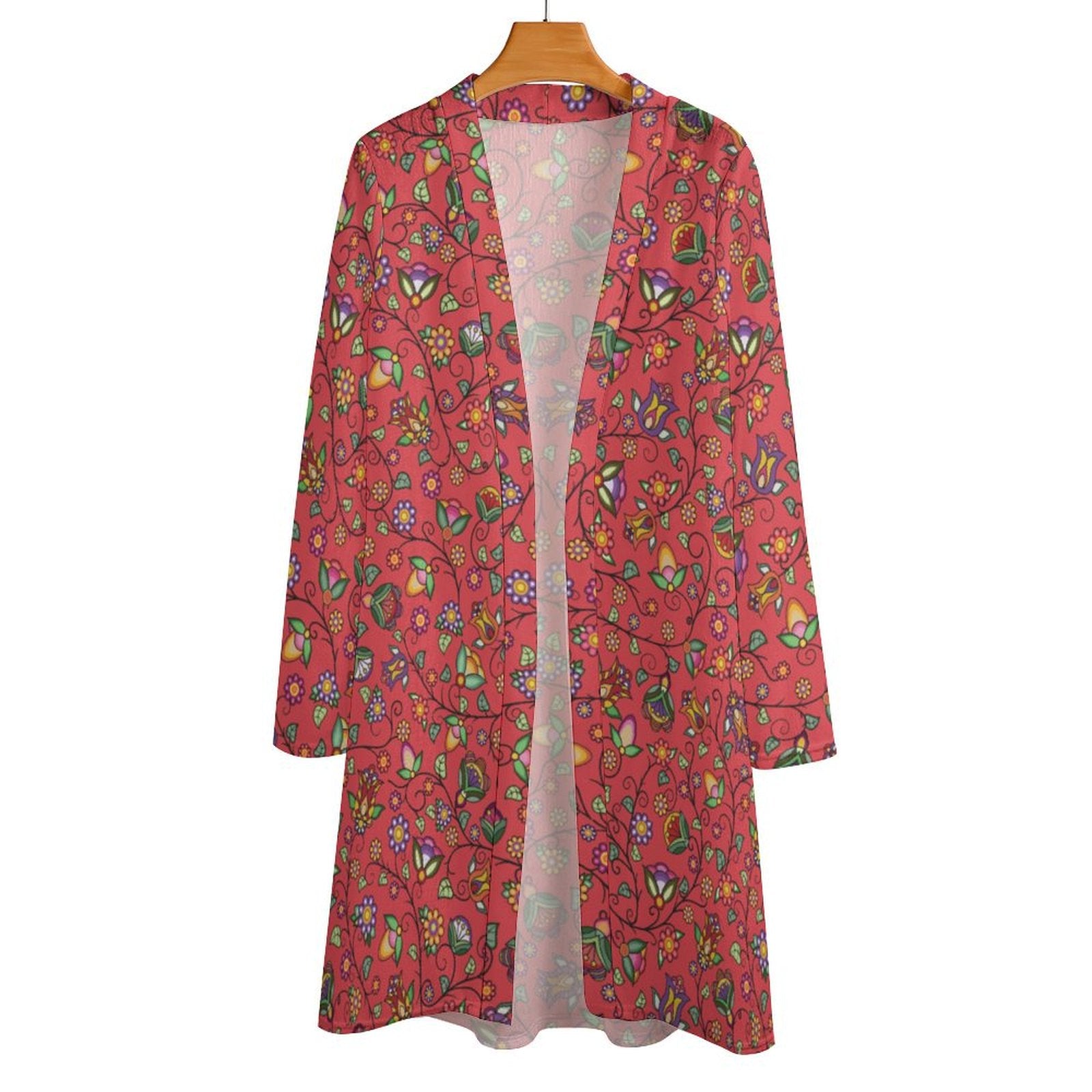 Heartbeat Petals Red Cardigan