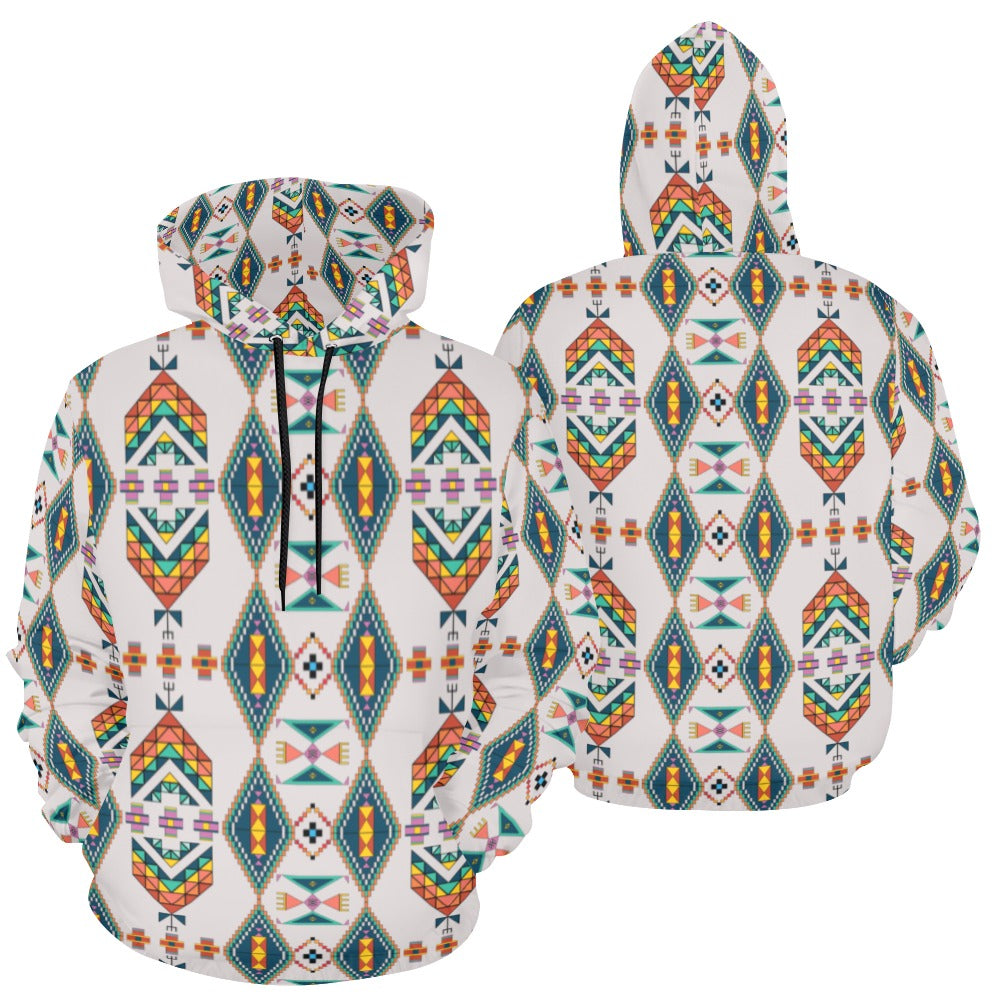 Travois Tipi Grey Hoodie for Men (USA Size)