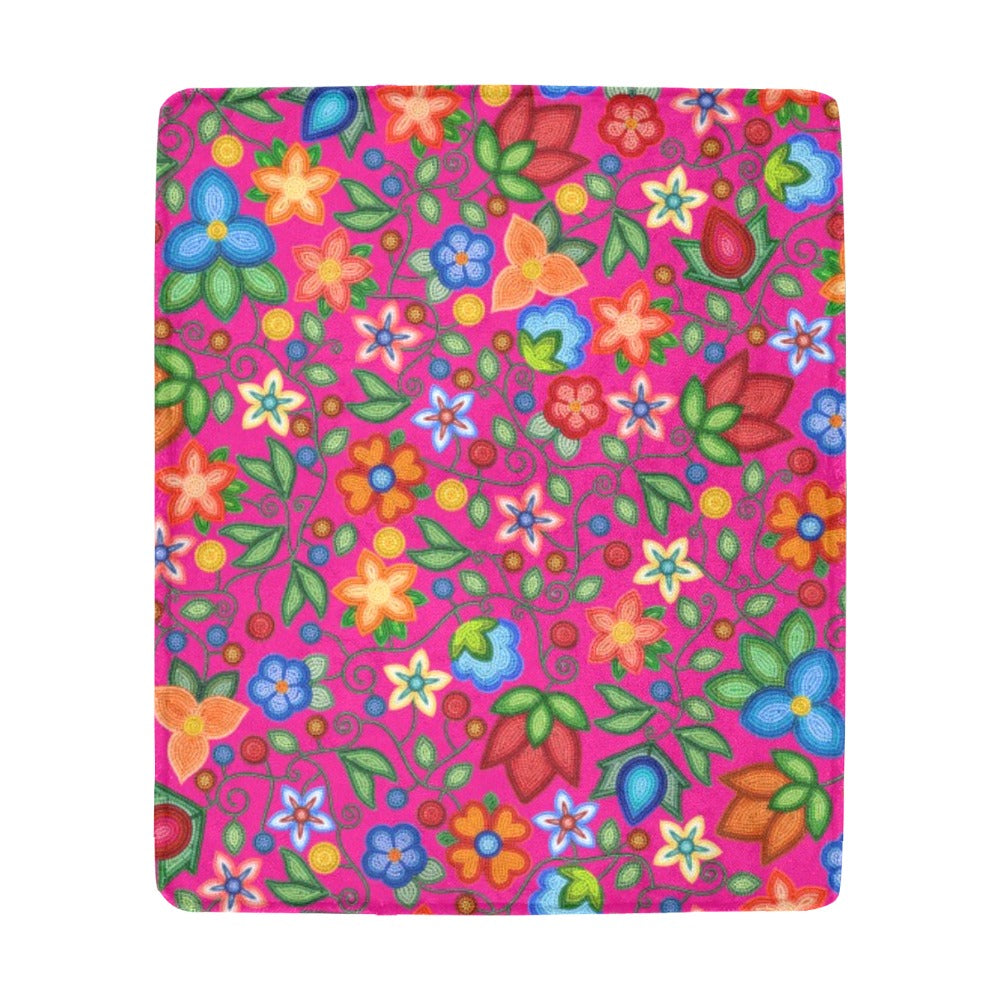 Morning Harmony Pink Ultra-Soft Micro Fleece Blanket 50"x60"