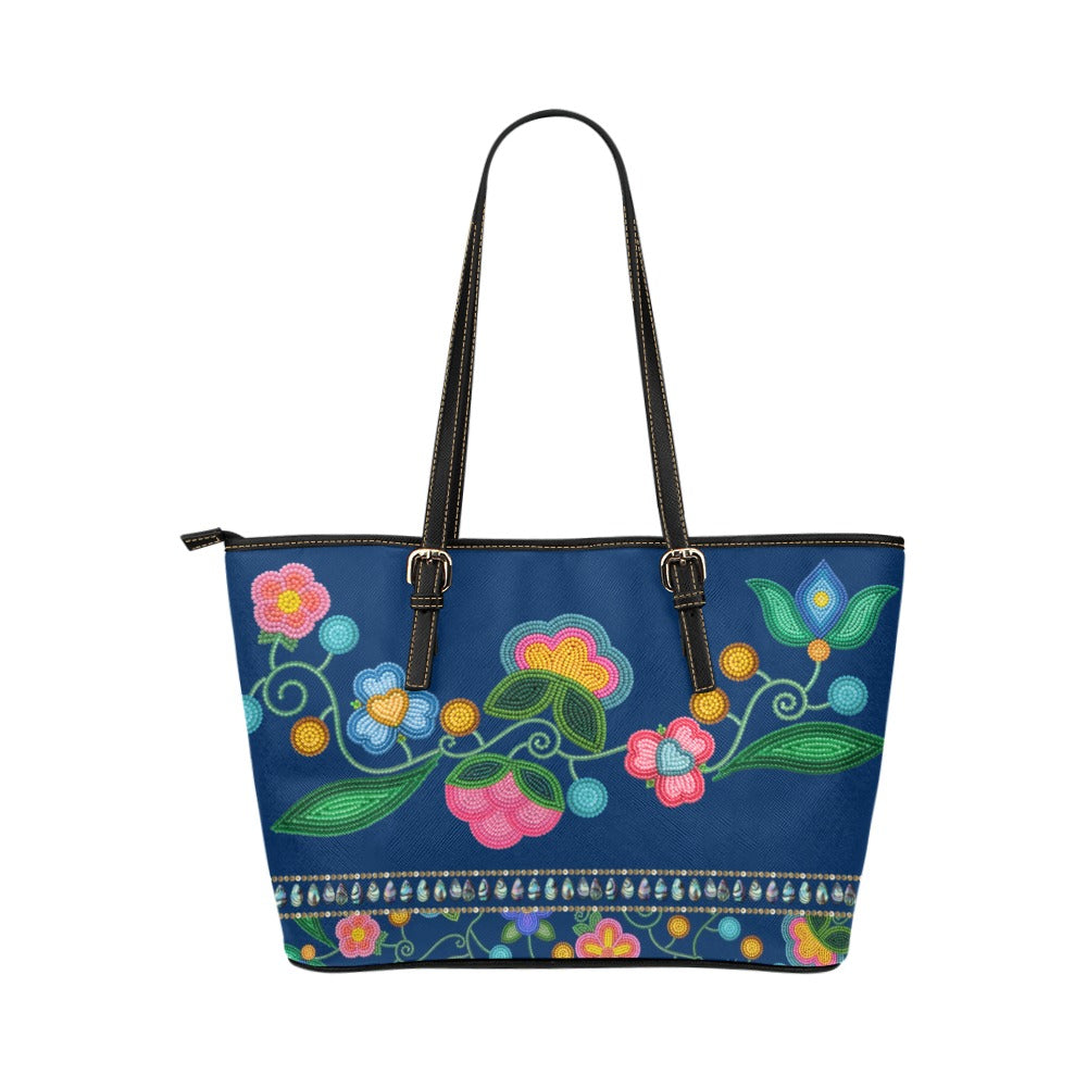 Skyberry Serenade Leather Tote Bag/Large
