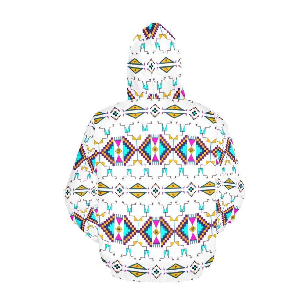 Rite of Passage White Hoodie for Women (USA Size)