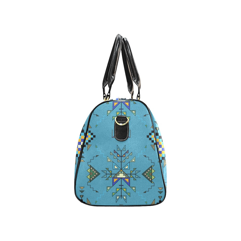 Bear Shield Blue Waterproof Travel Bag/Small