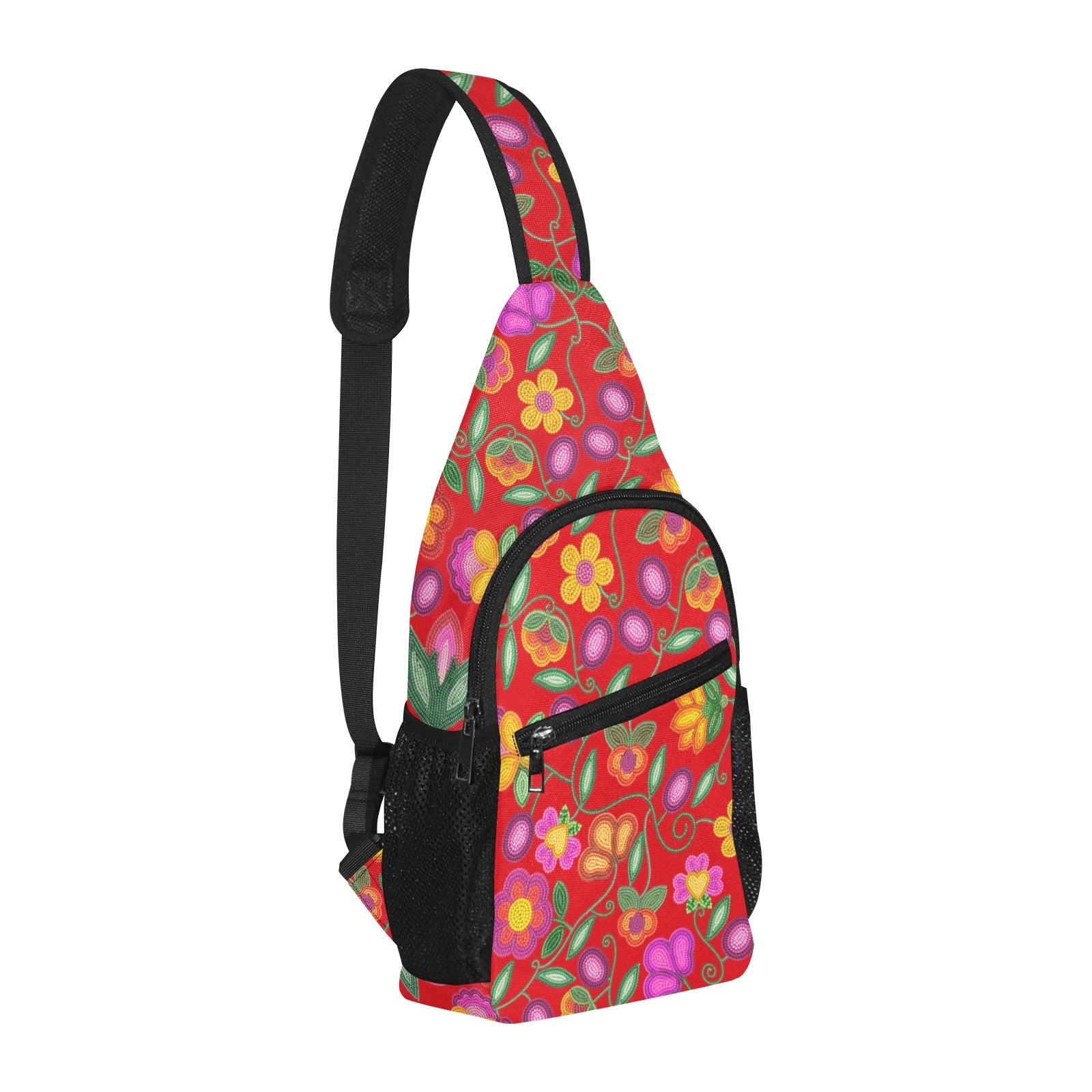 Boreal Bounty Red Chest Bag