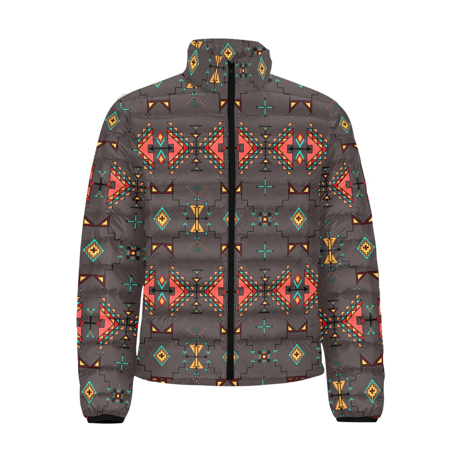 Thunder Flight Gray Men's Padded Jacket