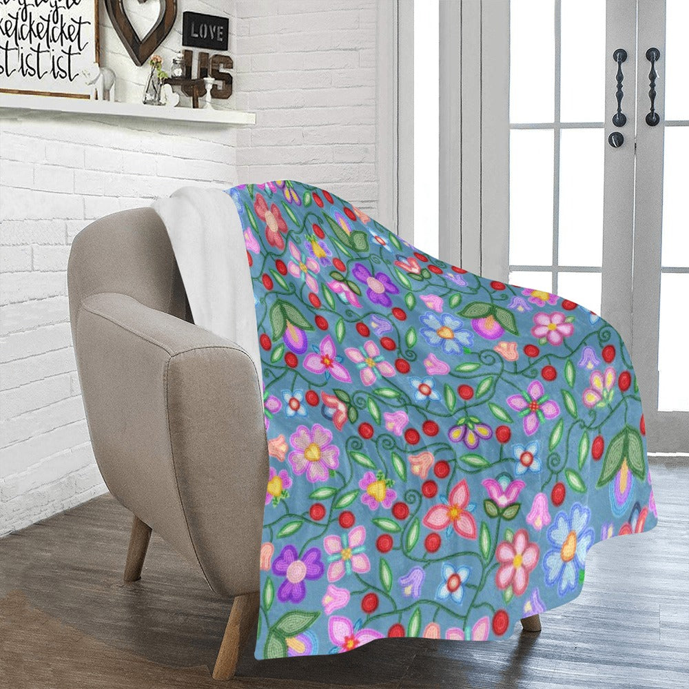 Petal Harmony River Ultra-Soft Micro Fleece Blanket 50"x60"