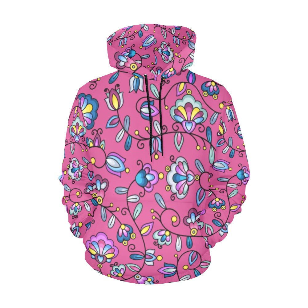 Autumn Bundle Blessing Pink Hoodie for Men (USA Size)