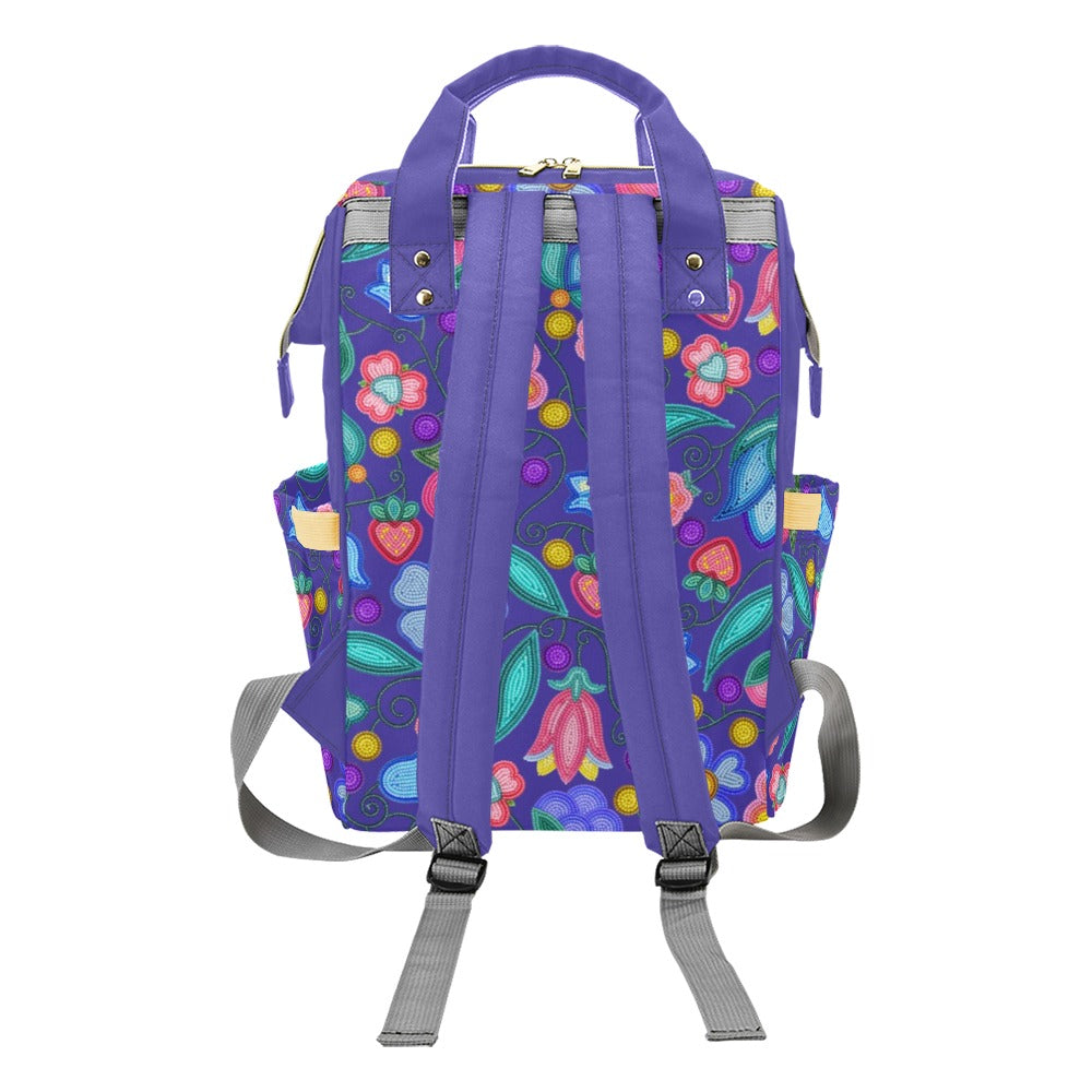 Sweet Offering Indigo Multi-Function Diaper Backpack/Diaper Bag