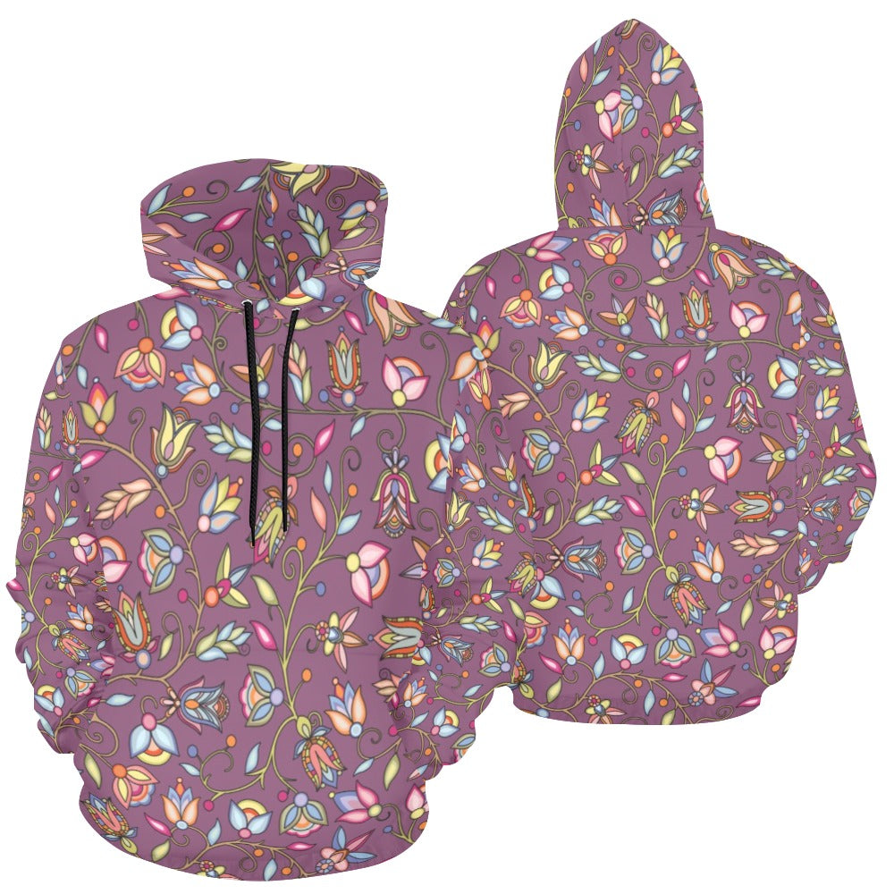Buffalo Bloom Blush Hoodie for Women (USA Size)