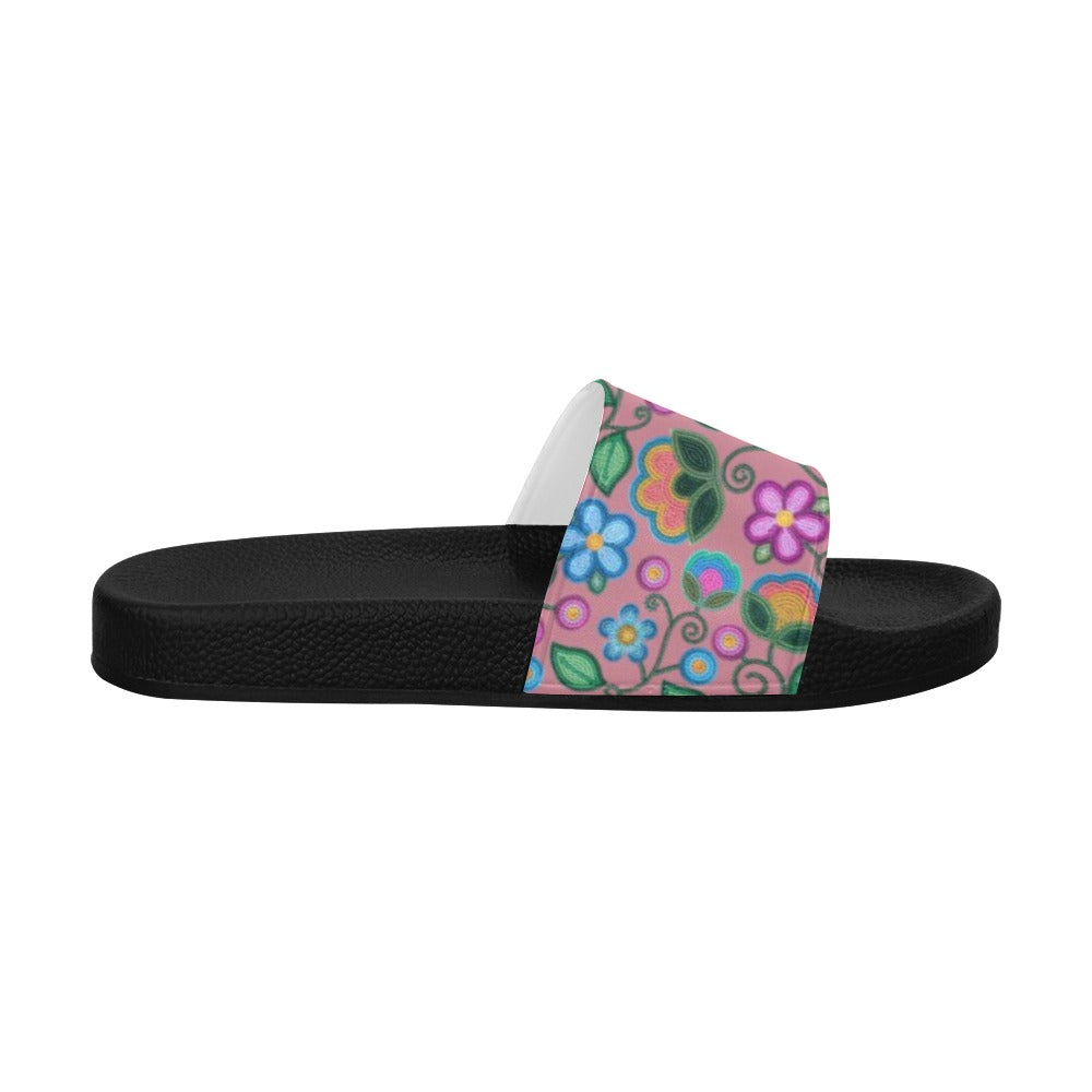 Turquoise Sunbeam Peach Men's Slide Sandals