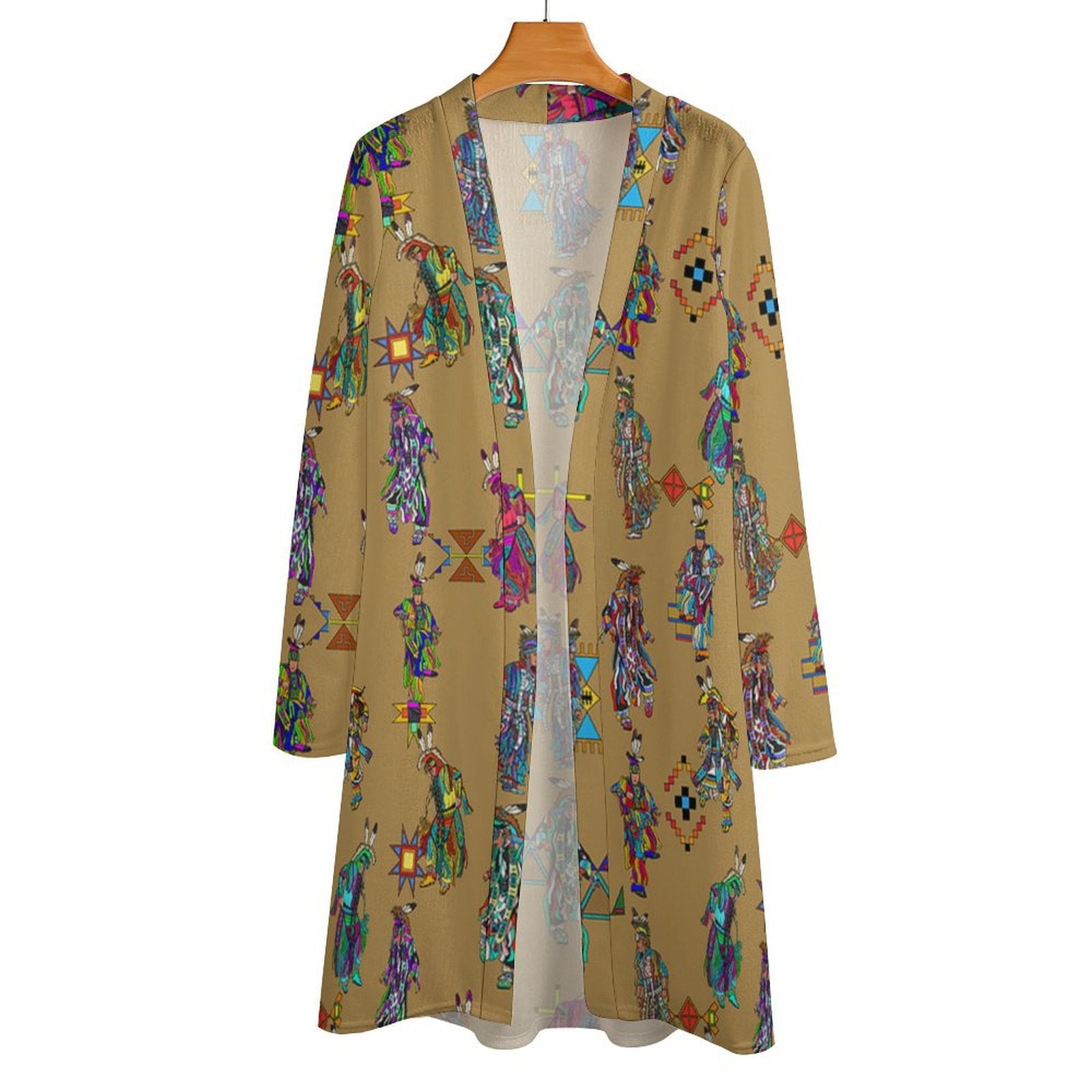 Men's Grass Dancers Earth Cardigan