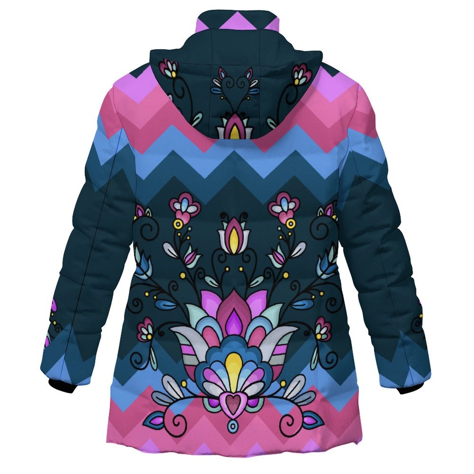 Autumn Bundle Blessing Women's Hooded Puffer Coat