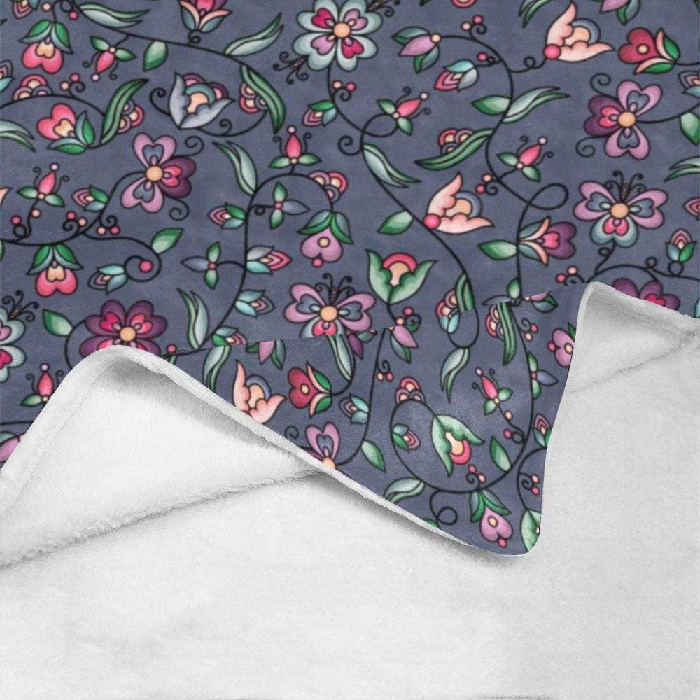 Amber Evening Garland Blue Ultra-Soft Micro Fleece Blanket 50"x60"