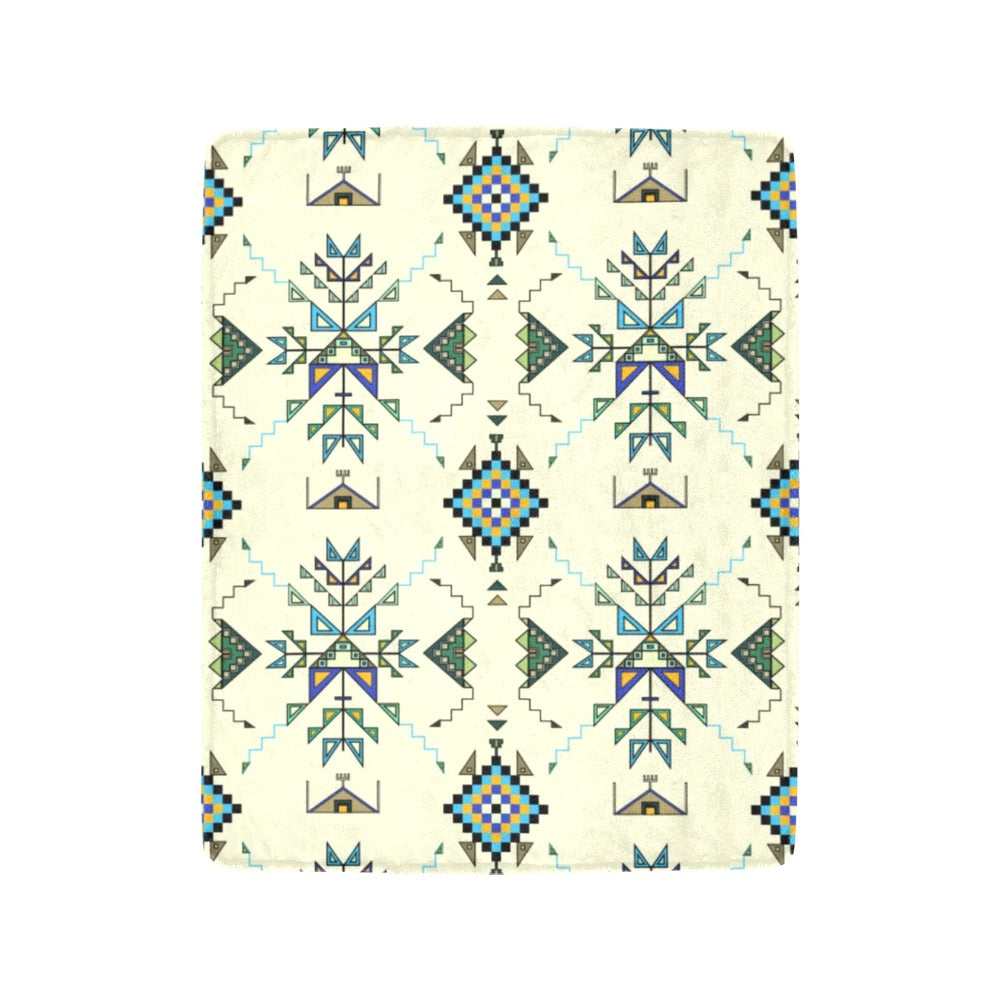 Bear Shield Cream Ultra-Soft Micro Fleece Blanket 40"x50"