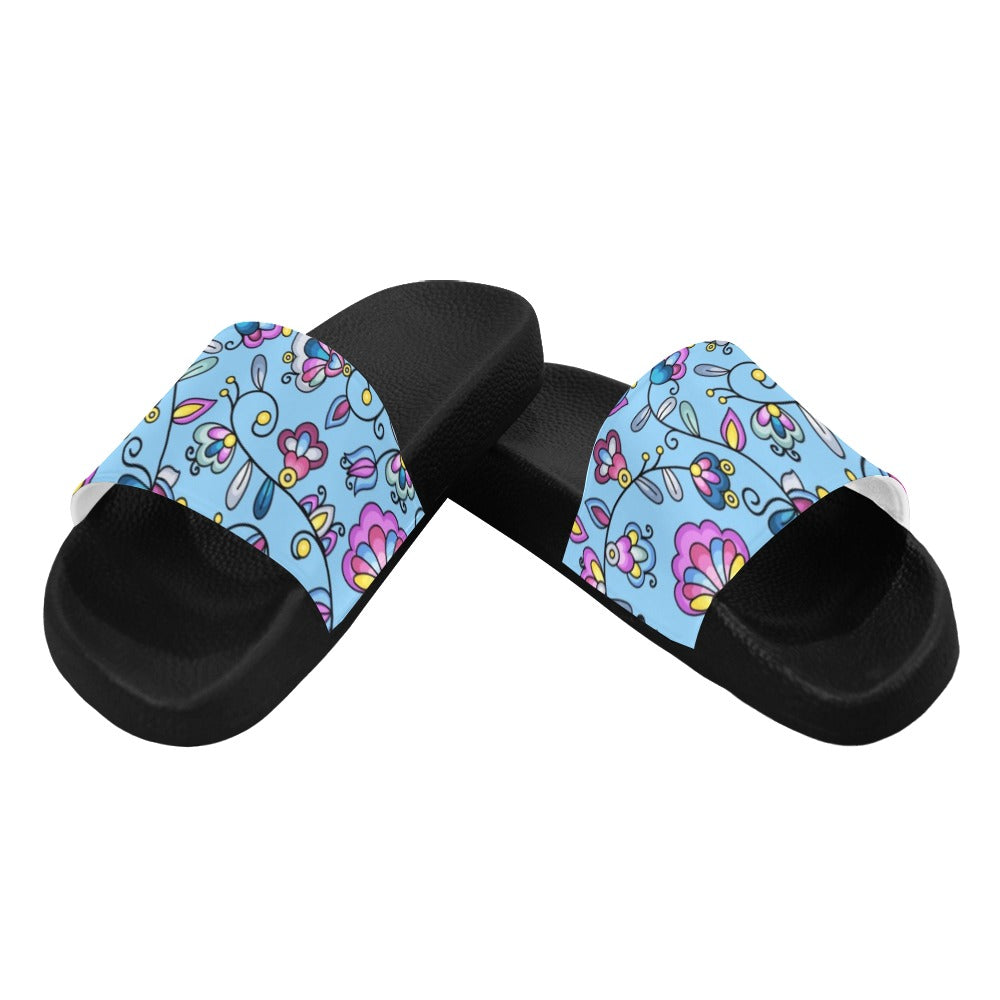 Autumn Bundle Blessing Blue Men's Slide Sandals