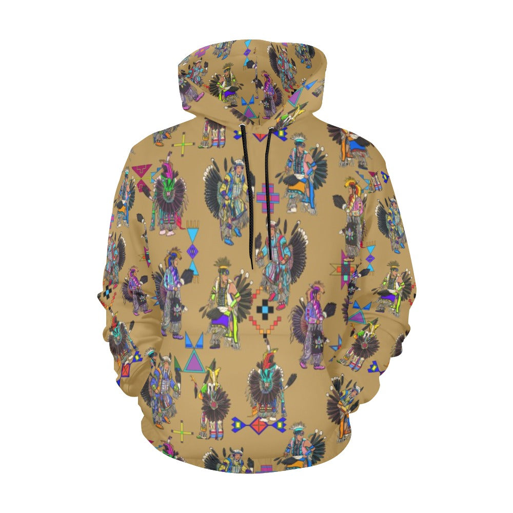 Men's Tradish Dancers Earth Hoodie for Men (USA Size)