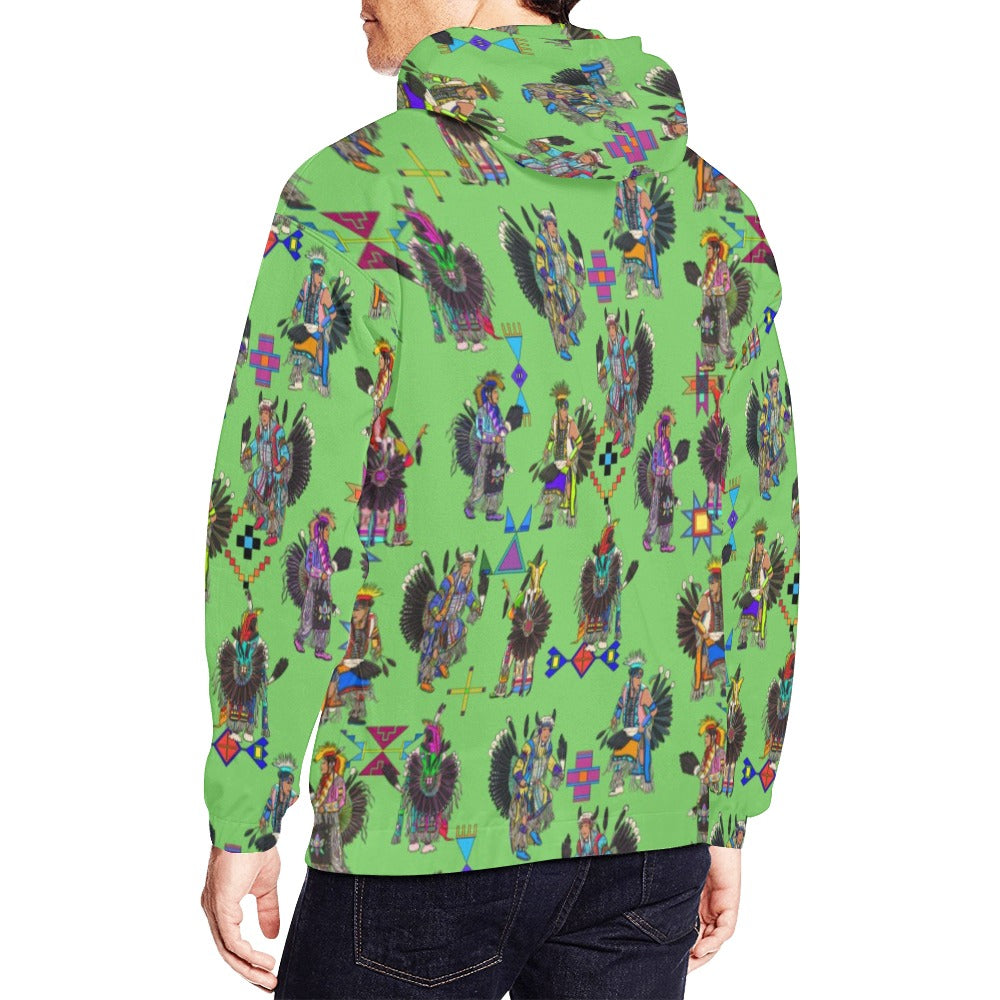 Men's Tradish Dancers Grass Hoodie for Men (USA Size)