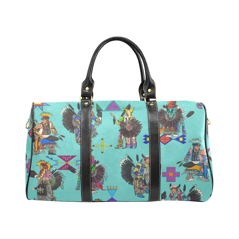 Men's Tradish Dancers Eggshell Blue Waterproof Travel Bag/Small