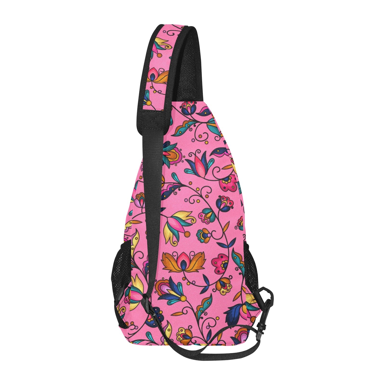 Copper Prairie Petals Pink Chest Bag