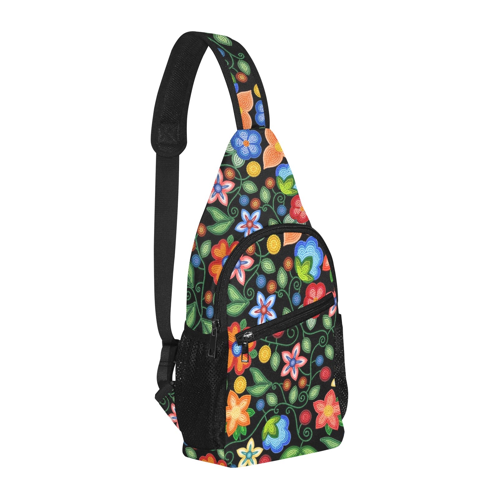 Morning Harmony Black Chest Bag