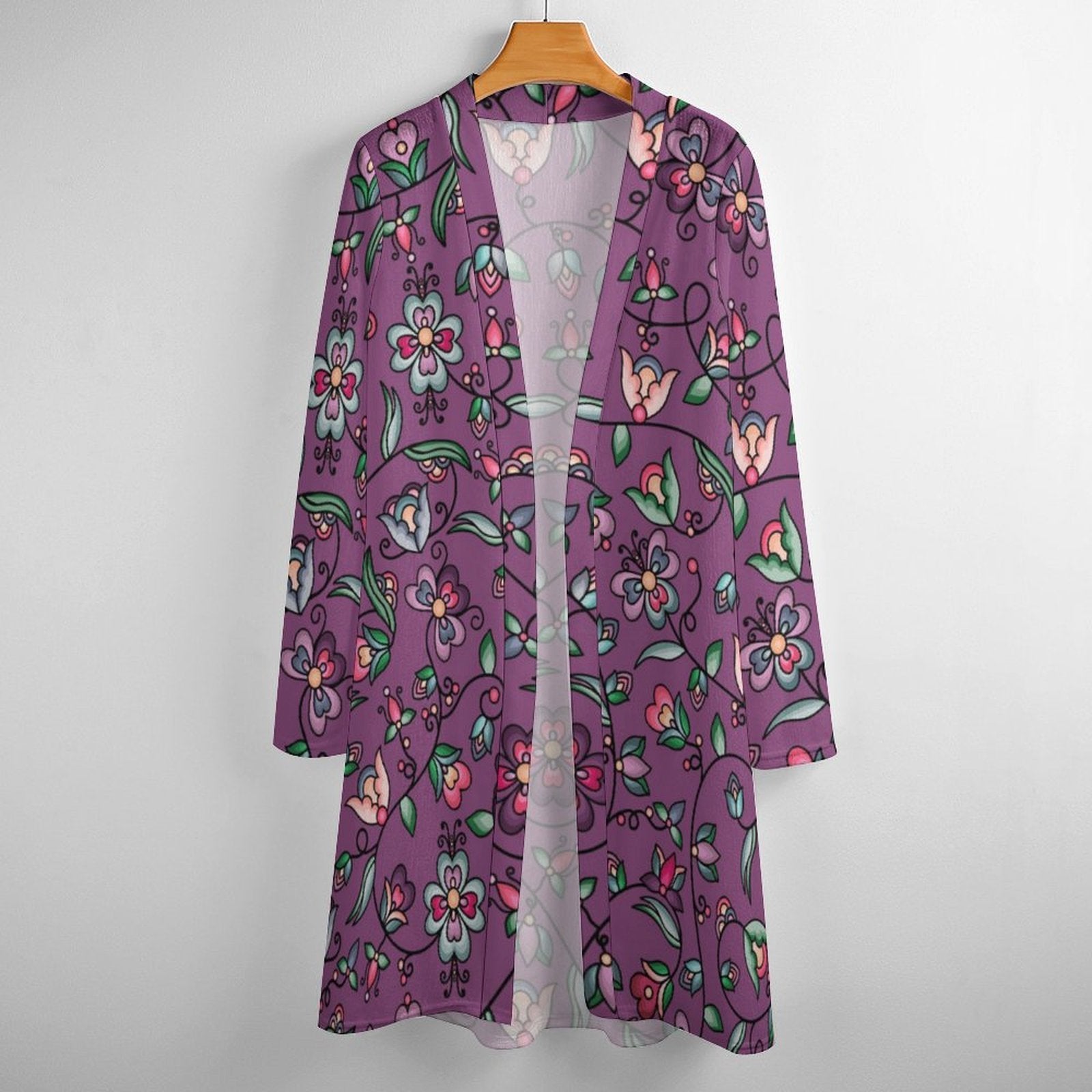 Amber Evening Garland Purple Cardigan