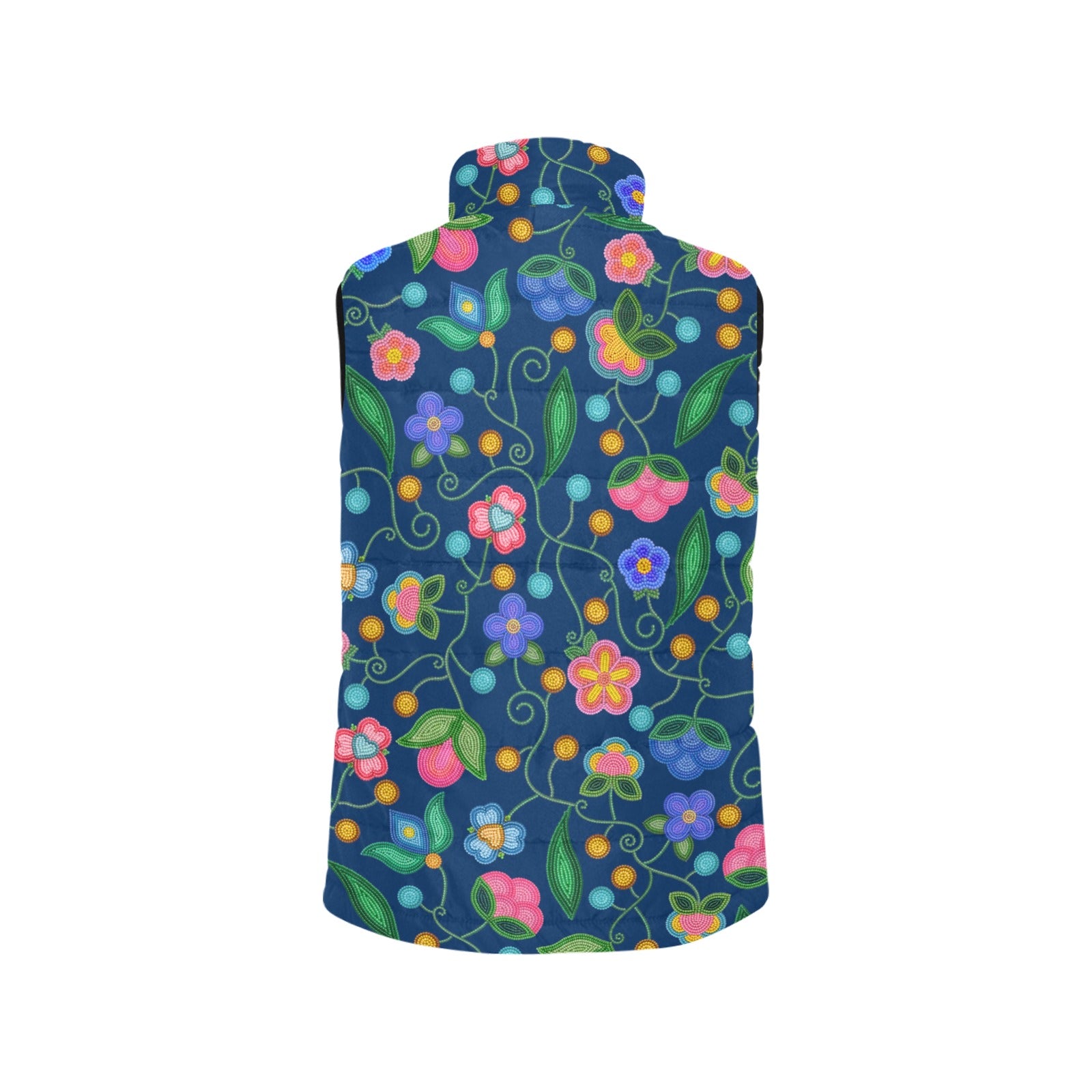Skyberry Serenade Navy Women's Padded Vest Jacket