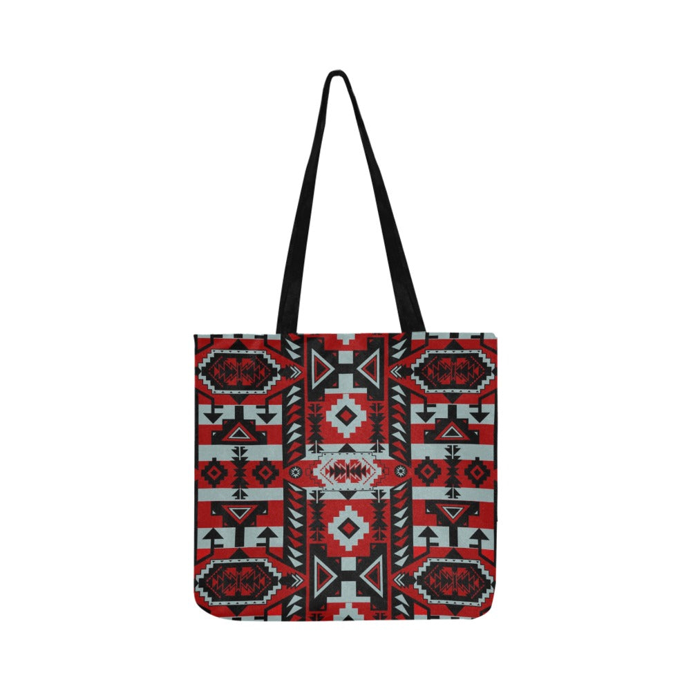 Chiefs Mountain Candy Sierra-Dark Reusable Shopping Bag (Two sides)