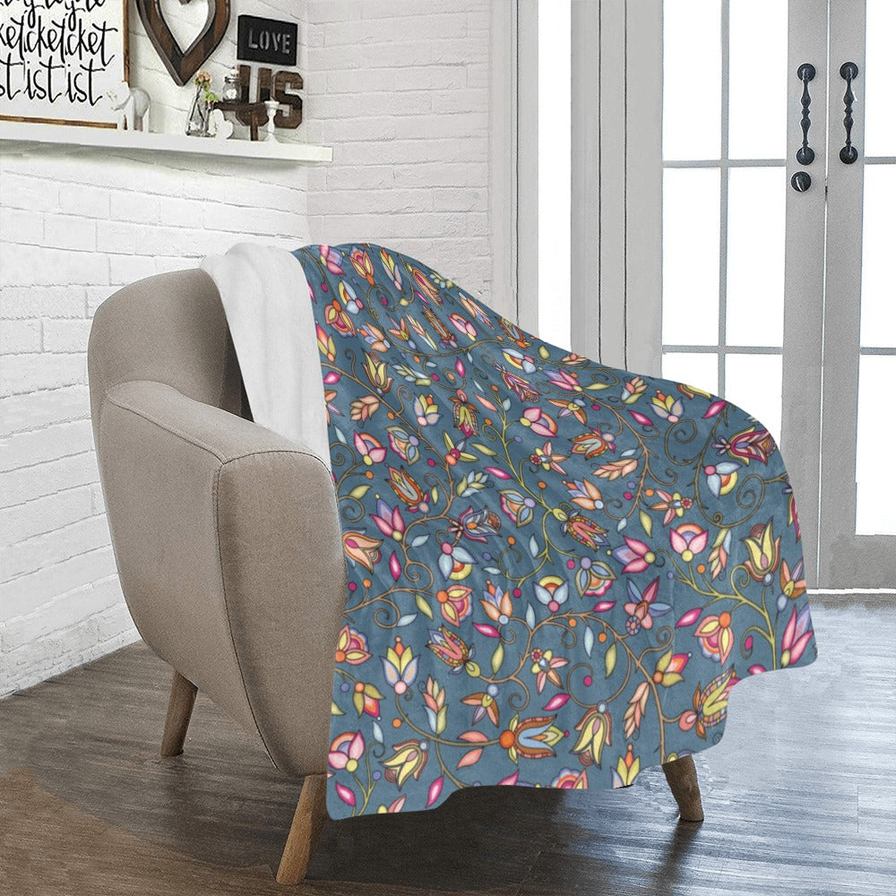 Buffalo Bloom Rainstorm Ultra-Soft Micro Fleece Blanket 40"x50"