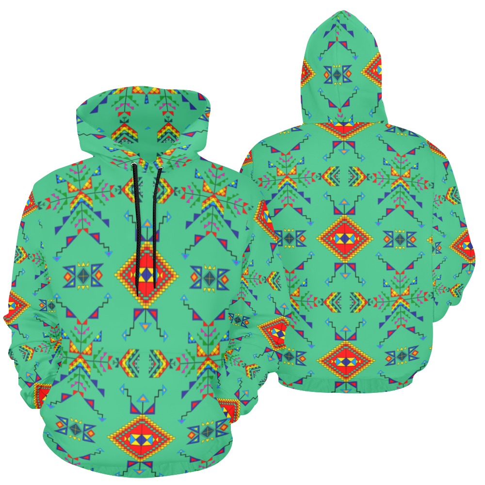 Buffalo Jump Sage Hoodie for Women (USA Size)