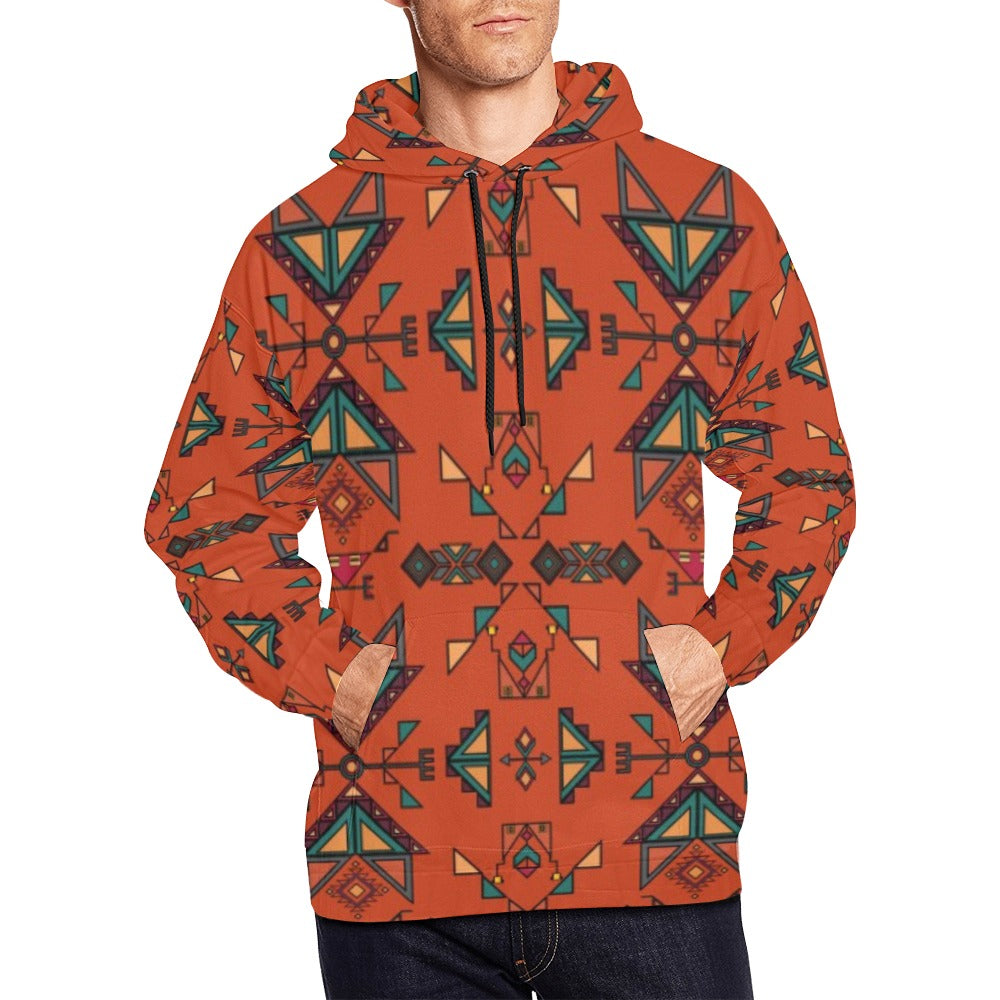 Arrow Dawn Orange Hoodie for Men (USA Size)