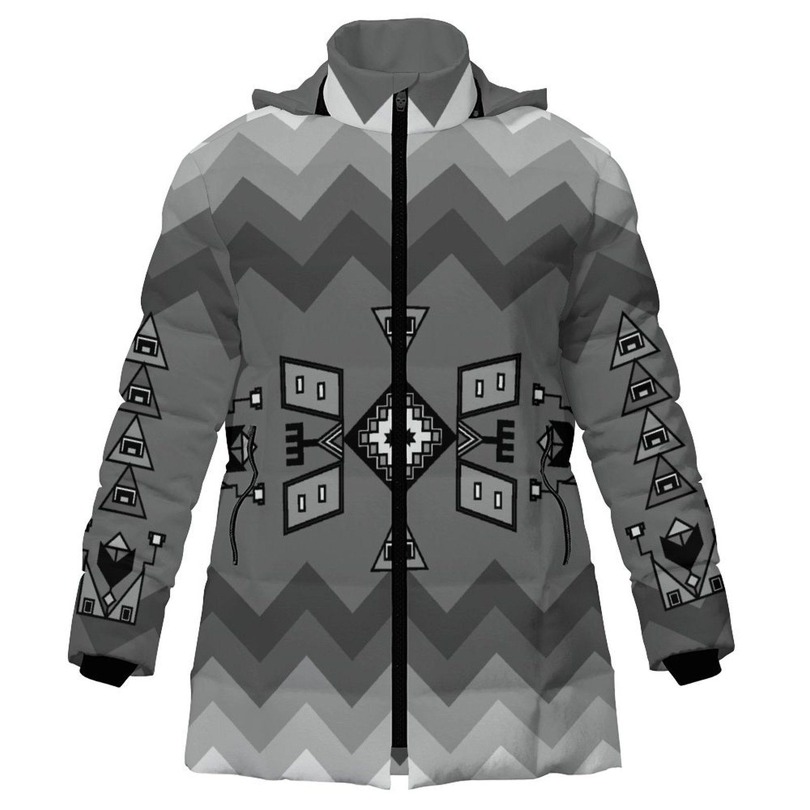 Thunder Drum Women's Hooded Puffer Coat